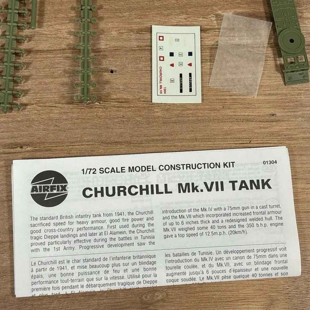 Airfix incomplete kit